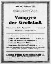 VAMPYRE DER GROßSTADT